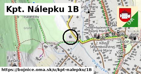 Kpt. Nálepku 1B, Bojnice