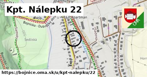 Kpt. Nálepku 22, Bojnice