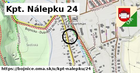 Kpt. Nálepku 24, Bojnice