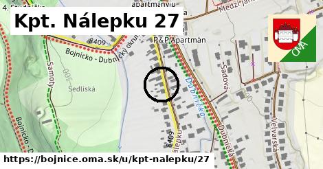 Kpt. Nálepku 27, Bojnice