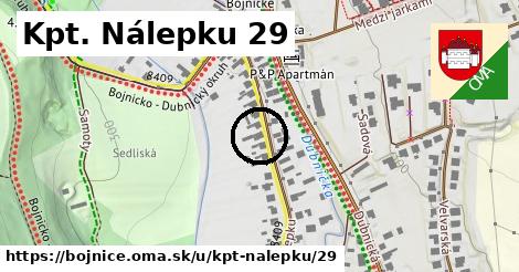 Kpt. Nálepku 29, Bojnice