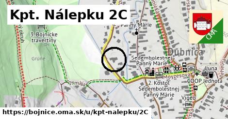 Kpt. Nálepku 2C, Bojnice