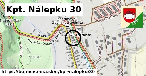 Kpt. Nálepku 30, Bojnice