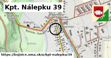 Kpt. Nálepku 39, Bojnice