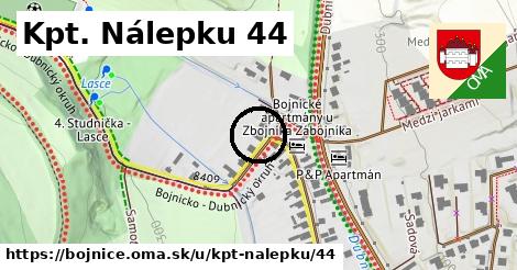 Kpt. Nálepku 44, Bojnice