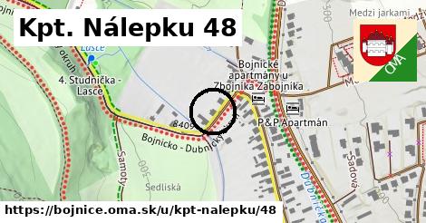 Kpt. Nálepku 48, Bojnice