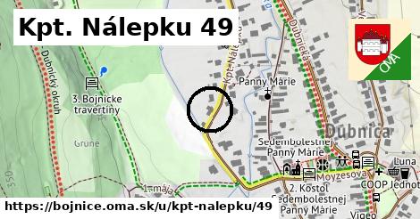 Kpt. Nálepku 49, Bojnice