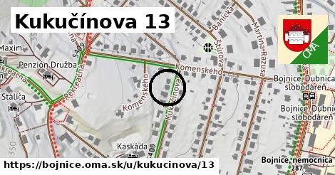 Kukučínova 13, Bojnice