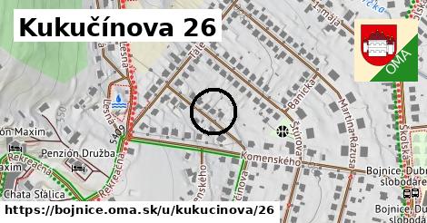 Kukučínova 26, Bojnice