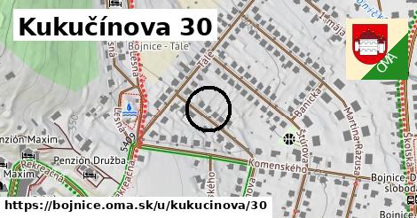 Kukučínova 30, Bojnice