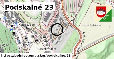 Podskalné 23, Bojnice