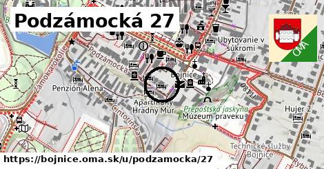 Podzámocká 27, Bojnice