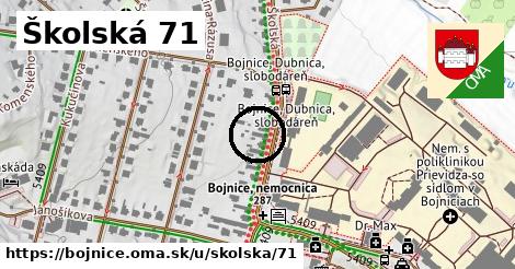 Školská 71, Bojnice