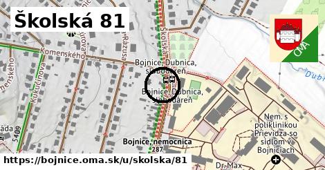 Školská 81, Bojnice