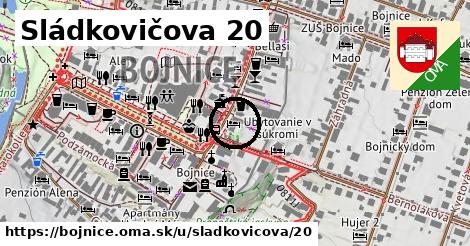 Sládkovičova 20, Bojnice