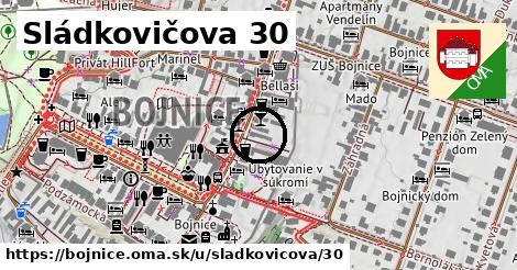 Sládkovičova 30, Bojnice