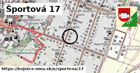 Športová 17, Bojnice