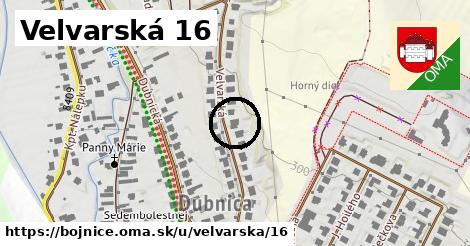 Velvarská 16, Bojnice