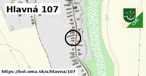 Hlavná 107, Boľ