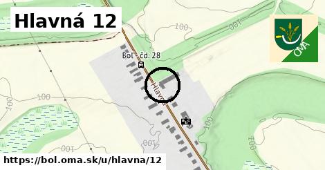 Hlavná 12, Boľ