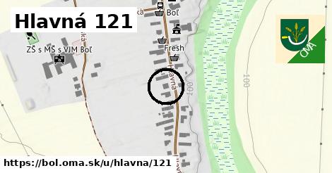 Hlavná 121, Boľ