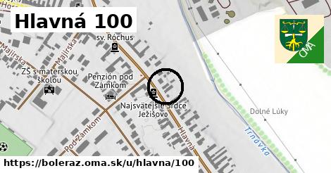 Hlavná 100, Boleráz