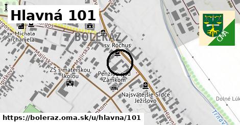 Hlavná 101, Boleráz