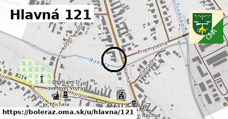 Hlavná 121, Boleráz