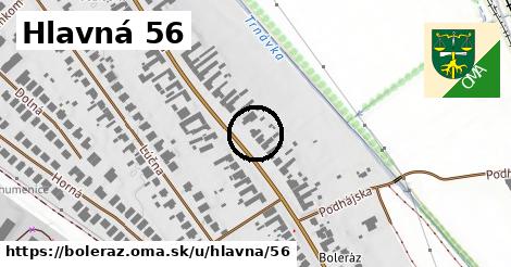 Hlavná 56, Boleráz