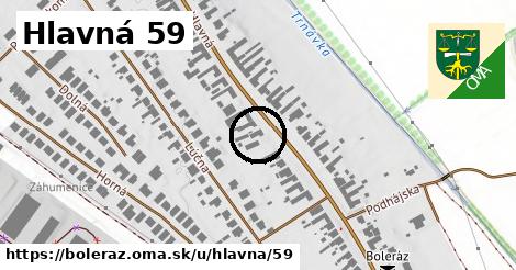 Hlavná 59, Boleráz