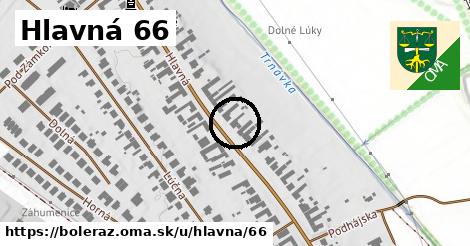 Hlavná 66, Boleráz
