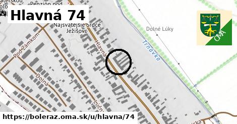 Hlavná 74, Boleráz