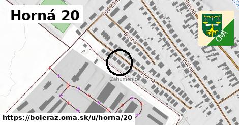 Horná 20, Boleráz