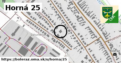 Horná 25, Boleráz