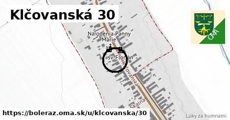 Klčovanská 30, Boleráz