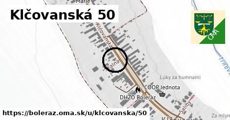 Klčovanská 50, Boleráz