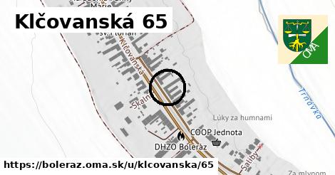 Klčovanská 65, Boleráz