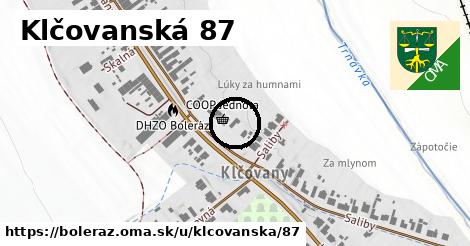 Klčovanská 87, Boleráz