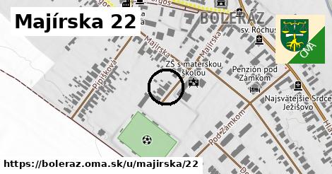 Majírska 22, Boleráz
