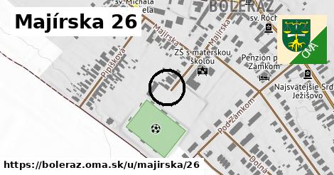 Majírska 26, Boleráz