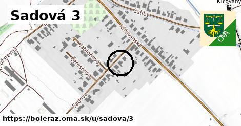 Sadová 3, Boleráz