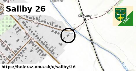 Saliby 26, Boleráz