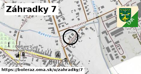 Záhradky 7, Boleráz