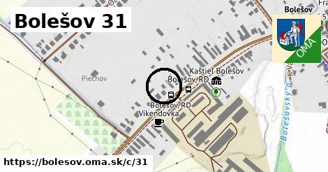 Bolešov <span class="supisne">31</span>
