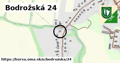 Bodrožská 24, Borša