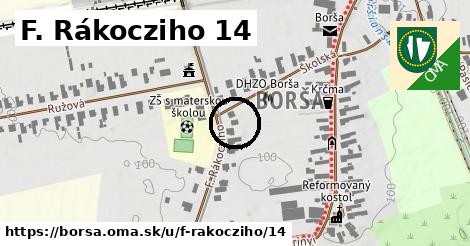 F. Rákocziho 14, Borša