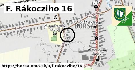 F. Rákocziho 16, Borša