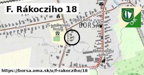 F. Rákocziho 18, Borša