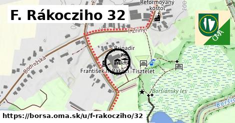 F. Rákocziho 32, Borša