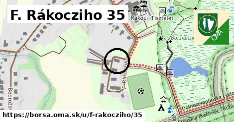 F. Rákocziho 35, Borša